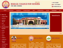 Tablet Screenshot of kcwludhiana.org